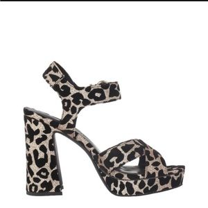 Madden girl cheetah platform block heel sandals